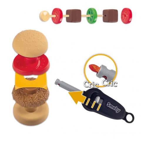 Smoby SMOBY Grill Ogrodowy dla dzieci Barbecue 18 akcesoriów
