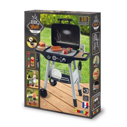 Smoby SMOBY Grill Ogrodowy dla dzieci Barbecue 18 akcesoriów