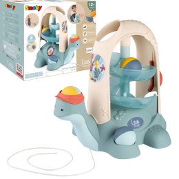 Smoby SMOBY LITTLE Żółw do Ciągnięcia ze Zjeżdżalnią dla Piłeczek 12m+