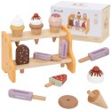 Viga Toys VIGA Drewniana Lodziarnia Sklepik Zestaw z Lodami 6 szt Lodów Viga Toys VIGA Drewniana Lodziarnia Sklepik Zestaw z Lodami 6 szt Lodów