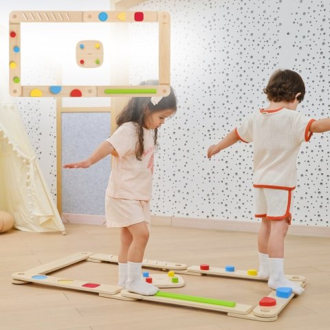 Viga Toys VIGA Drewniana Równoważnia Modułowa Tor Ścieżka Sensoryczna Viga Toys VIGA Drewniana Równoważnia Modułowa Tor Ścieżka Sensoryczna