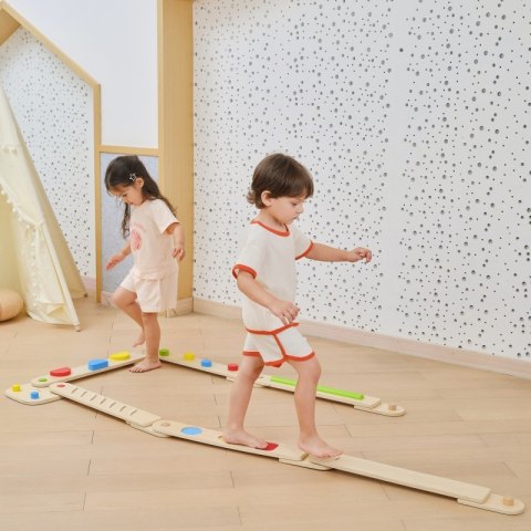 Viga Toys VIGA Drewniana Równoważnia Modułowa Tor Ścieżka Sensoryczna Viga Toys VIGA Drewniana Równoważnia Modułowa Tor Ścieżka Sensoryczna