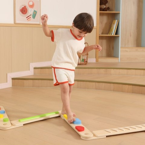 Viga Toys VIGA Drewniana Równoważnia Modułowa Tor Ścieżka Sensoryczna Viga Toys VIGA Drewniana Równoważnia Modułowa Tor Ścieżka Sensoryczna