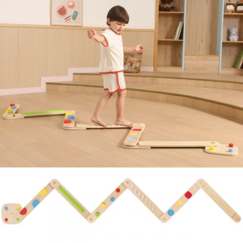 Viga Toys VIGA Drewniana Równoważnia Modułowa Tor Ścieżka Sensoryczna Viga Toys VIGA Drewniana Równoważnia Modułowa Tor Ścieżka Sensoryczna