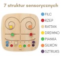 Viga Toys VIGA Drewniana Tablica Manipulacyjna Sensoryczna Labirynt Dotknij i Dopasuj Viga Toys VIGA Drewniana Tablica Manipulacyjna Sensoryczna Labirynt Dotknij i Dopasuj