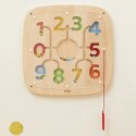 Viga Toys VIGA Drewniana Tablica Manipulacyjna Sensoryczna Nauka Liczenia Sorter Viga Toys VIGA Drewniana Tablica Manipulacyjna Sensoryczna Nauka Liczenia Sorter