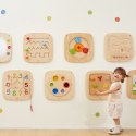Viga Toys VIGA Drewniana Tablica Manipulacyjna Sensoryczna Nauka Liczenia Sorter Viga Toys VIGA Drewniana Tablica Manipulacyjna Sensoryczna Nauka Liczenia Sorter