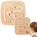 Viga Toys VIGA Drewniana Tablica Manipulacyjna Sensoryczna Przepływ Grawitacyjny Viga Toys VIGA Drewniana Tablica Manipulacyjna Sensoryczna Przepływ Grawitacyjny