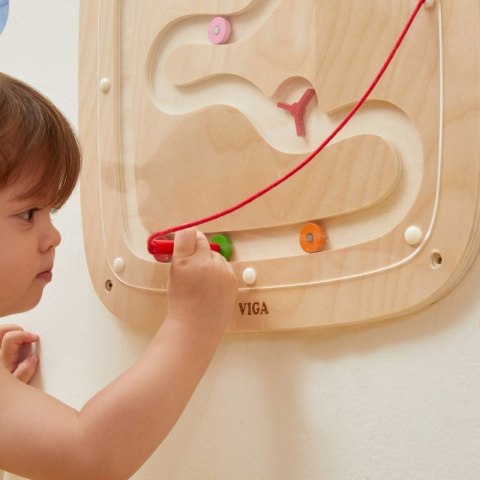 Viga Toys VIGA Drewniana Tablica Manipulacyjna Sensoryczna Przepływ Grawitacyjny Viga Toys VIGA Drewniana Tablica Manipulacyjna Sensoryczna Przepływ Grawitacyjny