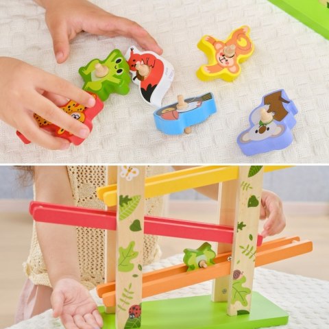 Viga Toys VIGA Drewniana Zjeżdżalnia dla Zwierzątek Dżungla 7 el. Viga Toys VIGA Drewniana Zjeżdżalnia dla Zwierzątek Dżungla 7 el.