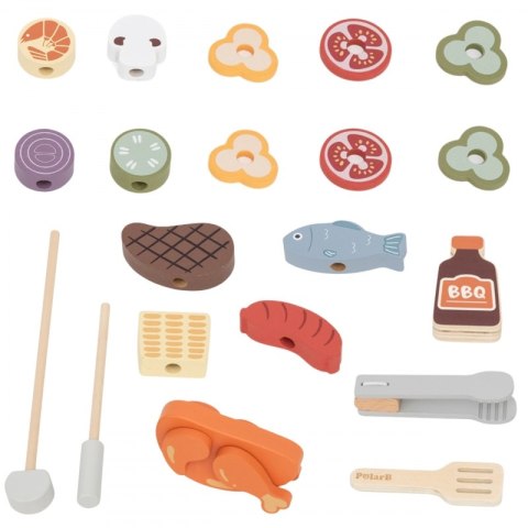 Viga Toys VIGA Drewniany Zestaw do Grillowania BBQ Grill Viga Toys VIGA Drewniany Zestaw do Grillowania BBQ Grill