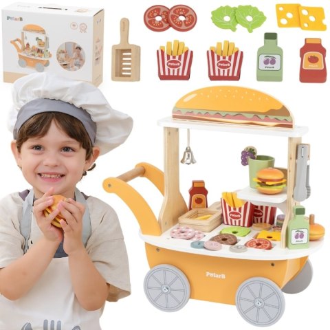 Viga Toys VIGA Minisklep z Hamburgerami - Kreatywna Zabawa w Odgrywanie Ról Viga Toys VIGA Minisklep z Hamburgerami - Kreatywna Zabawa w Odgrywanie Ról