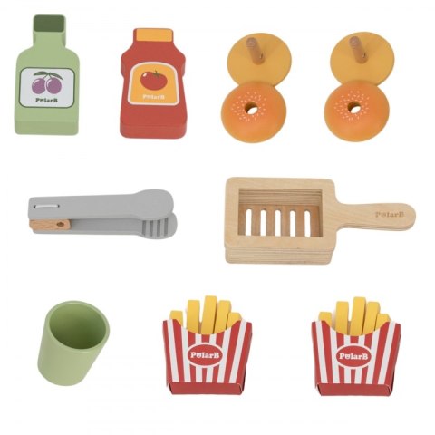 Viga Toys VIGA Minisklep z Hamburgerami - Kreatywna Zabawa w Odgrywanie Ról Viga Toys VIGA Minisklep z Hamburgerami - Kreatywna Zabawa w Odgrywanie Ról