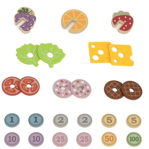 Viga Toys VIGA Minisklep z Hamburgerami - Kreatywna Zabawa w Odgrywanie Ról Viga Toys VIGA Minisklep z Hamburgerami - Kreatywna Zabawa w Odgrywanie Ról