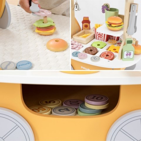 Viga Toys VIGA Minisklep z Hamburgerami - Kreatywna Zabawa w Odgrywanie Ról Viga Toys VIGA Minisklep z Hamburgerami - Kreatywna Zabawa w Odgrywanie Ról