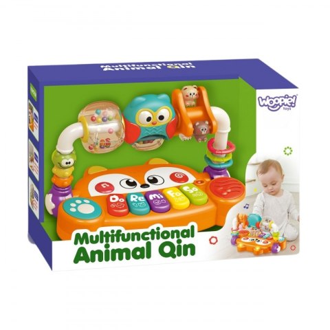 Woopie Baby WOOPIE BABY Interaktywne Pianino Edukacyjne Sensoryczne Lisek LED Grzechotki Woopie Baby WOOPIE BABY Interaktywne Pianino Edukacyjne Sensoryczne Lisek LED Grzechotki