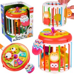 Woopie Baby WOOPIE BABY Walec Kostka Sensoryczna Interaktywny Bębenek