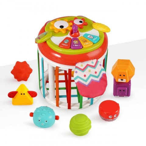 Woopie Baby WOOPIE BABY Walec Kostka Sensoryczna Interaktywny Bębenek Woopie Baby WOOPIE BABY Walec Kostka Sensoryczna Interaktywny Bębenek