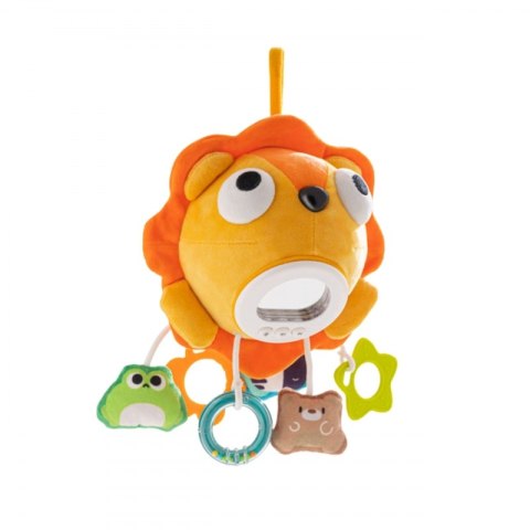 Woopie Baby WOOPIE Baby Pluszowy Lew Maskotka Interaktywna Przytulanka Muzyczna z Zawieszkami i Gryzakami Woopie Baby WOOPIE Baby Pluszowy Lew Maskotka Interaktywna Przytulanka Muzyczna z Zawieszkami i Gryzakami