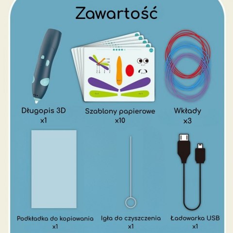 Woopie WOOPIE 3D Drukarka-Długopis Pen Bezpieczny Wkłady Usb Woopie WOOPIE 3D Drukarka-Długopis Pen Bezpieczny Wkłady Usb