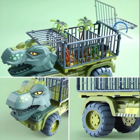 Woopie WOOPIE Ciężarówka Dinozaur Transporter Figurki Woopie WOOPIE Ciężarówka Dinozaur Transporter Figurki