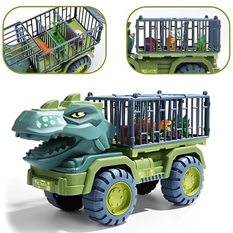Woopie WOOPIE Ciężarówka Dinozaur Transporter Figurki Woopie WOOPIE Ciężarówka Dinozaur Transporter Figurki