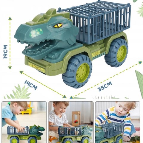 Woopie WOOPIE Ciężarówka Dinozaur Transporter Figurki Woopie WOOPIE Ciężarówka Dinozaur Transporter Figurki