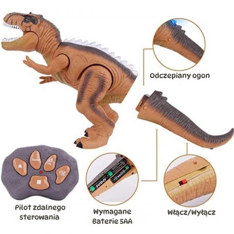Woopie WOOPIE Dinozaur Zdalnie Sterowany RC Tyrannosaurus Rex Woopie WOOPIE Dinozaur Zdalnie Sterowany RC Tyrannosaurus Rex
