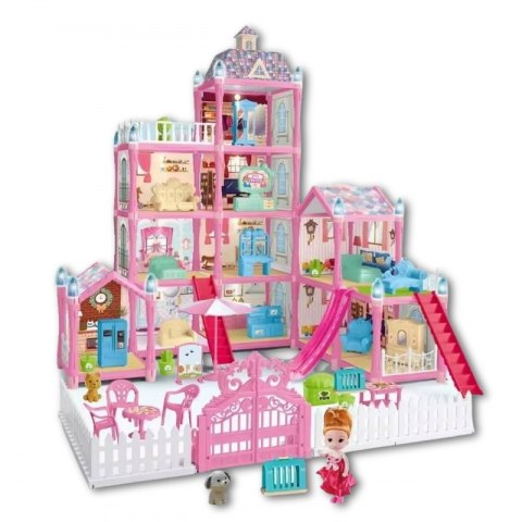 Woopie WOOPIE Domek dla Lalek Villa z Akcesoriami i Lalką Podświetlany 275el. Woopie WOOPIE Domek dla Lalek Villa z Akcesoriami i Lalką Podświetlany 275el.