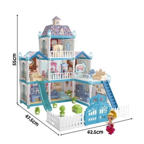 Woopie WOOPIE Domek dla Lalek Zimowy Ogród z Akcesoriami i Lalką Podświetlany 191el. Woopie WOOPIE Domek dla Lalek Zimowy Ogród z Akcesoriami i Lalką Podświetlany 191el.