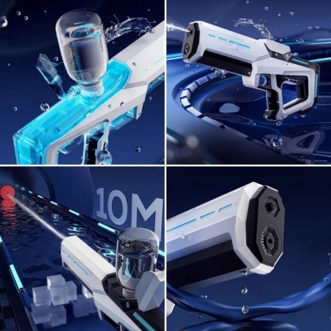 Woopie WOOPIE Elektryczny Pistolet Na Wodę Automatyczny Blaster Woopie WOOPIE Elektryczny Pistolet Na Wodę Automatyczny Blaster