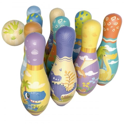 Woopie WOOPIE Gra Zręcznościowa Kręgle Miękkie Soft Dinozaury Zestaw 12el. Woopie WOOPIE Gra Zręcznościowa Kręgle Miękkie Soft Dinozaury Zestaw 12el.
