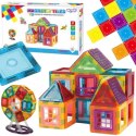 Woopie WOOPIE Klocki Magnetyczne 3D Edukacyjne Neodymowe Panele Dla Dzieci Woopie WOOPIE Klocki Magnetyczne 3D Edukacyjne Neodymowe Panele Dla Dzieci