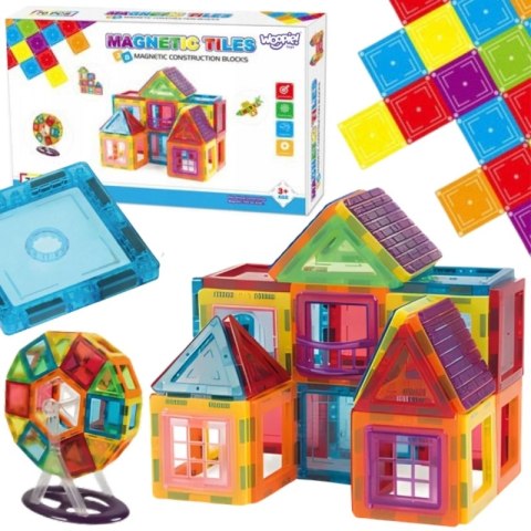Woopie WOOPIE Klocki Magnetyczne 3D Edukacyjne Neodymowe Panele Dla Dzieci Woopie WOOPIE Klocki Magnetyczne 3D Edukacyjne Neodymowe Panele Dla Dzieci