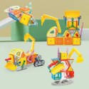 Woopie WOOPIE Klocki Magnetyczne 3D Pojazdy Zestaw 80el. Woopie WOOPIE Klocki Magnetyczne 3D Pojazdy Zestaw 80el.