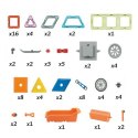 Woopie WOOPIE Klocki Magnetyczne 3D Pojazdy Zestaw 80el. Woopie WOOPIE Klocki Magnetyczne 3D Pojazdy Zestaw 80el.