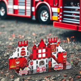 Woopie WOOPIE Klocki Magnetyczne 3D Zestaw Straż Pożarna 48el.