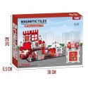 Woopie WOOPIE Klocki Magnetyczne 3D Zestaw Straż Pożarna 48el. Woopie WOOPIE Klocki Magnetyczne 3D Zestaw Straż Pożarna 48el.