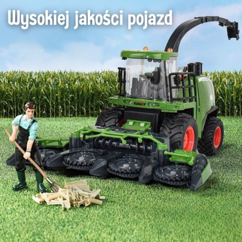 Woopie WOOPIE Kombajn z Napędem Inercyjnym Zestaw Zielony Woopie WOOPIE Kombajn z Napędem Inercyjnym Zestaw Zielony