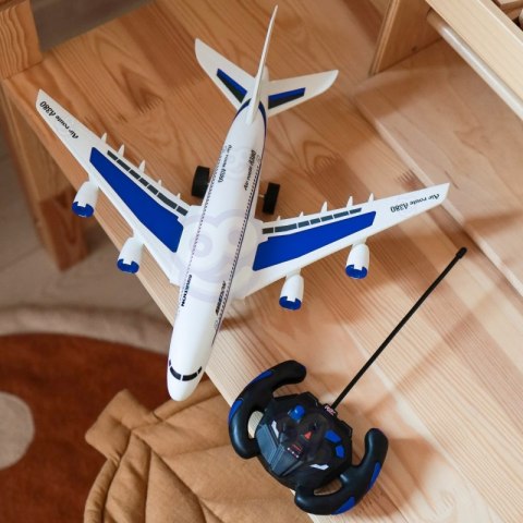 Woopie WOOPIE Niebieski Zdalnie Sterowany Samolot Pasażerski Airline Woopie WOOPIE Niebieski Zdalnie Sterowany Samolot Pasażerski Airline