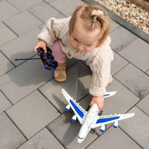 Woopie WOOPIE Niebieski Zdalnie Sterowany Samolot Pasażerski Airline Woopie WOOPIE Niebieski Zdalnie Sterowany Samolot Pasażerski Airline