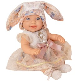 Woopie WOOPIE ROYAL Lalka Bobas 24 cm w Sukience i Czapeczce Króliczka
