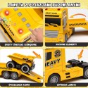 Woopie WOOPIE Samochód Laweta z Pojazdami Budowlanymi Woopie WOOPIE Samochód Laweta z Pojazdami Budowlanymi