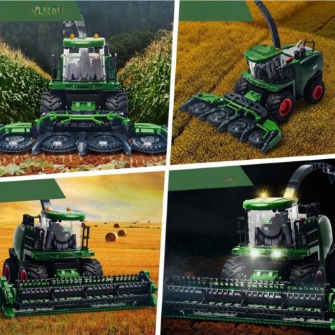 Woopie WOOPIE Zdalnie Sterowany Kombajn Rolniczy 1:24 z Efektami Dźwięku, Światła i Dymu