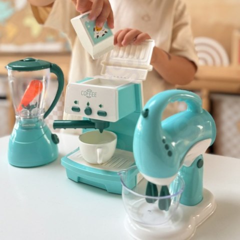 Woopie WOOPIE Zestaw AGD 3w1 Ekspres Mikser Blender Efekty Dźwiękowe Świetlne Woopie WOOPIE Zestaw AGD 3w1 Ekspres Mikser Blender Efekty Dźwiękowe Świetlne