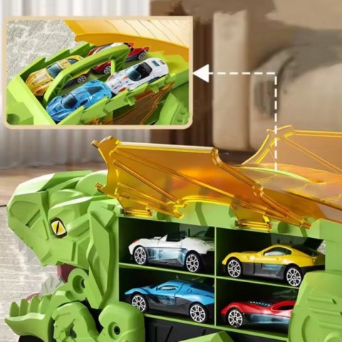 Woopie WOOPIE Zestaw Pojazdów Tor Dinozaur Pożeracz