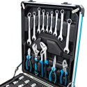 Bituxx Zestaw Narzędzi 1300 el. Walizka na Kółkach Bity Klucze Nasadki Śrubokręty