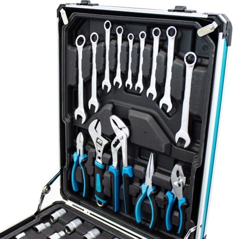 Bituxx Zestaw Narzędzi 1300 el. Walizka na Kółkach Bity Klucze Nasadki Śrubokręty