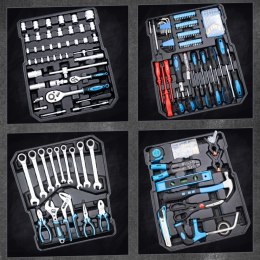 Bituxx Zestaw Narzędzi BITUXX 1200 Elementów Walizka na Kółkach Warsztatowa