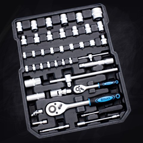 Bituxx Zestaw Narzędzi BITUXX 1200 Elementów Walizka na Kółkach Warsztatowa